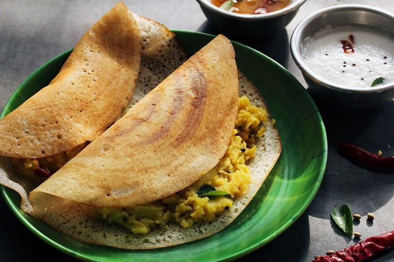Masala Dosa, indische Küche