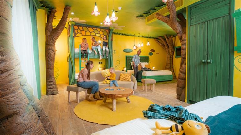 Maya die Biene Themenzimmer im Plopsa Hotel De Panne