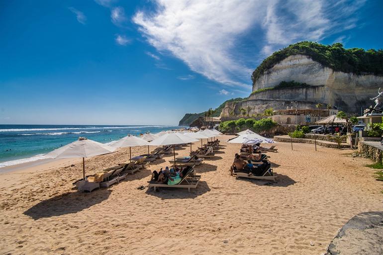 Melasti Beach auf Bali