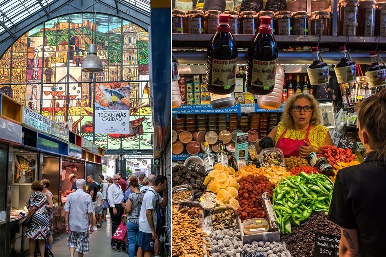 Den Mercado Central Atarazanas in Málaga besuchen