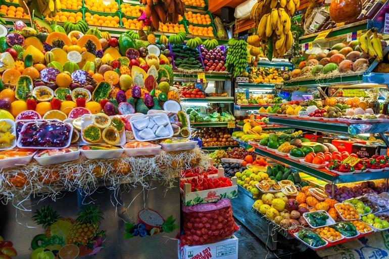 Vegueta-Markt in Las Palmas de Gran Canaria