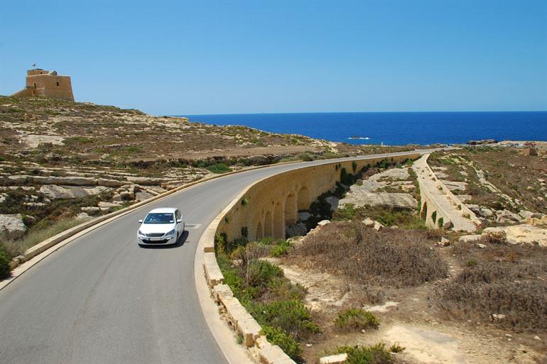 Mit dem Auto auf Malta