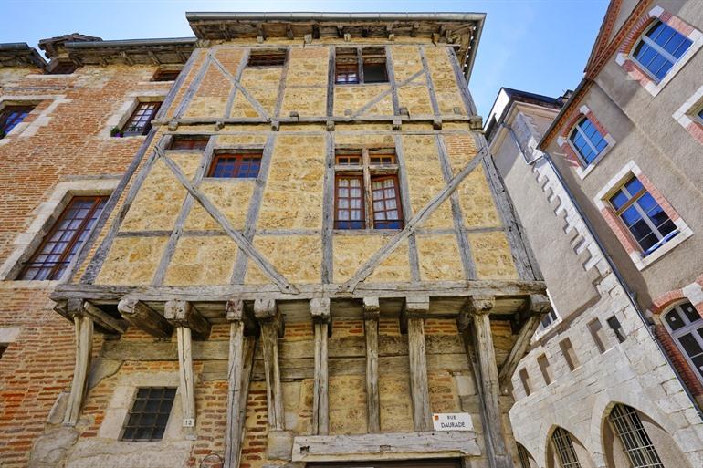 Mittelalterliche Gebäude in Cahors