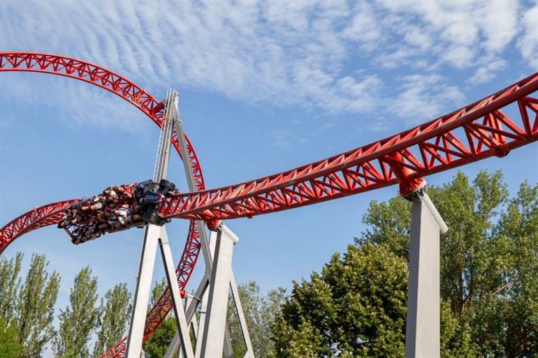 Mirabilandia Freizeitpark in Ravenna, Emilia-Romagna