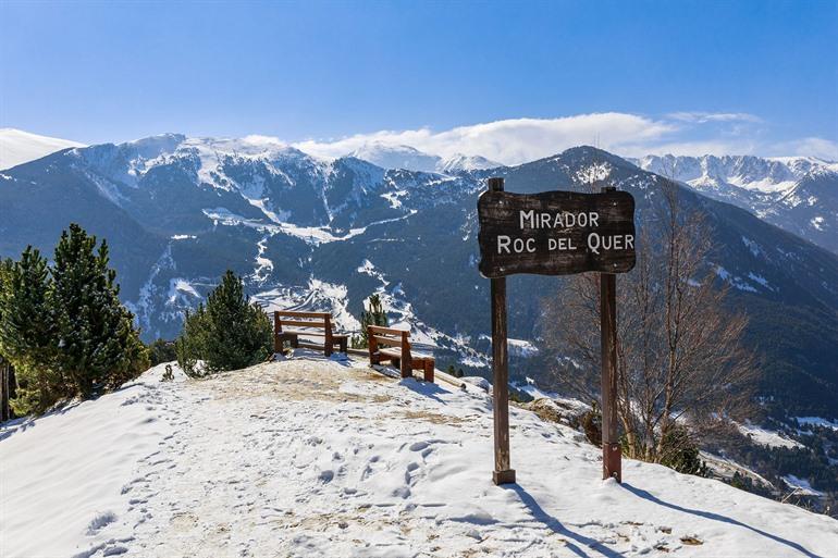 Mirador Roc del Quer in Canillo