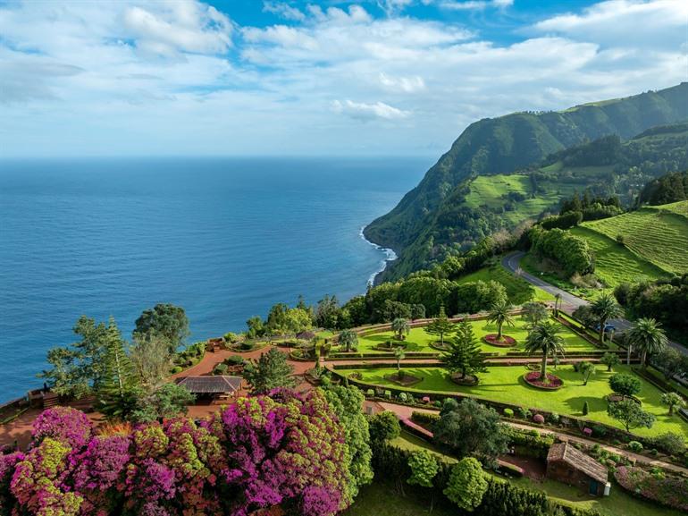Miradouro da Ponta do Sossego und die Gärten, São Miguel