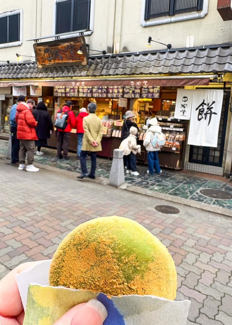 Mochi in Nara probieren