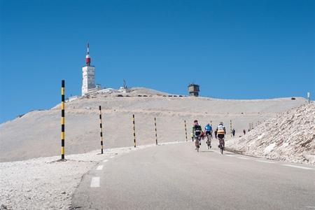 Den Mont Ventoux besteigen