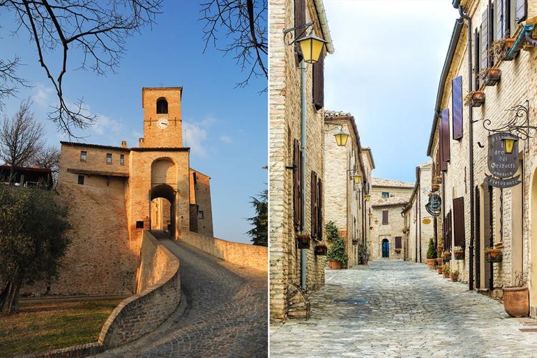 Montegridolfo besuchen, Emilia-Romagna