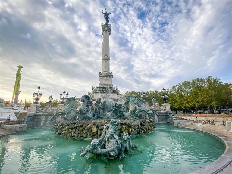 Girondins-Denkmal auf dem Place des Quinconces, Bordeaux