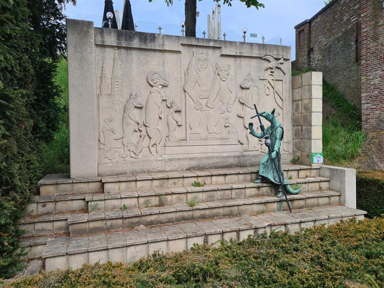 Reynaert der Fuchs Denkmal in Hulst