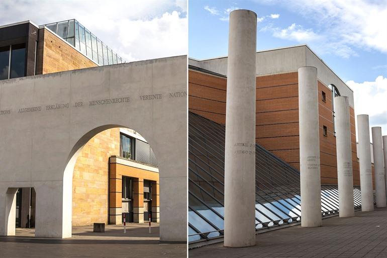 Denkmal Straße der Menschenrechte, Nürnberg