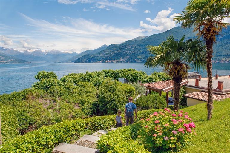 Die schönste Aussichtspunkt von Punta Spartivento in Bellagio