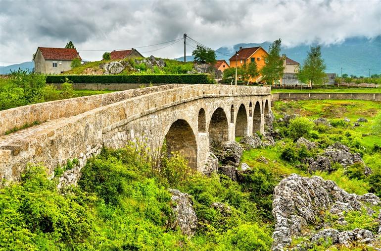 Mostanica-Brücke in Montenegro