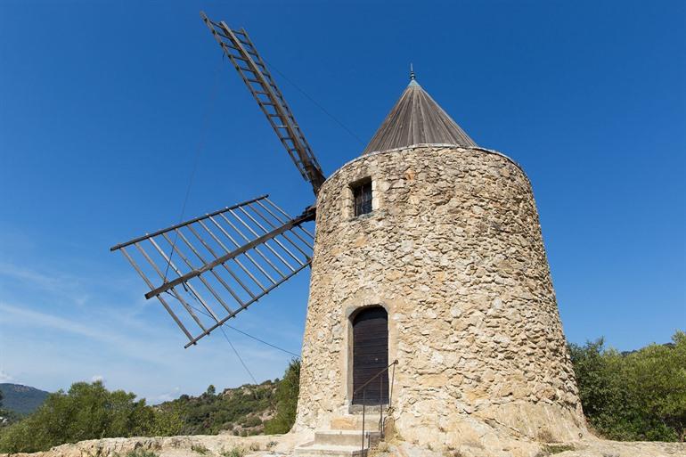 Den Moulin Saint-Roch in Grimaud besichtigen