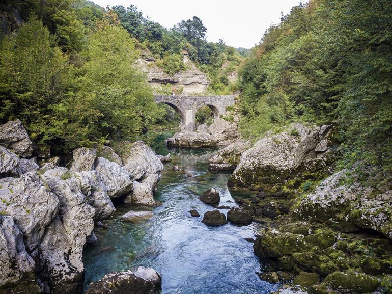 Mrtvica-Schlucht in Montenegro
