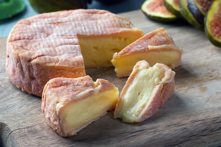 Munsterkäse aus der Elsass-Region, Frankreich