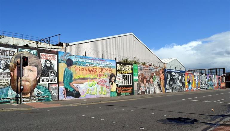 Murals in Belfast