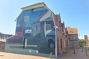 Murals und Street-Art in Ostende: Chrystal Ship