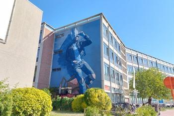 Murals und Street-Art in Ostende: Chrystal Ship