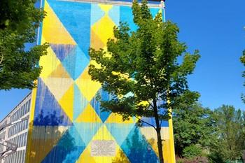 Murals und Street-Art in Ostende: Chrystal Ship
