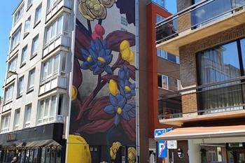 Murals und Street-Art in Ostende: Chrystal Ship