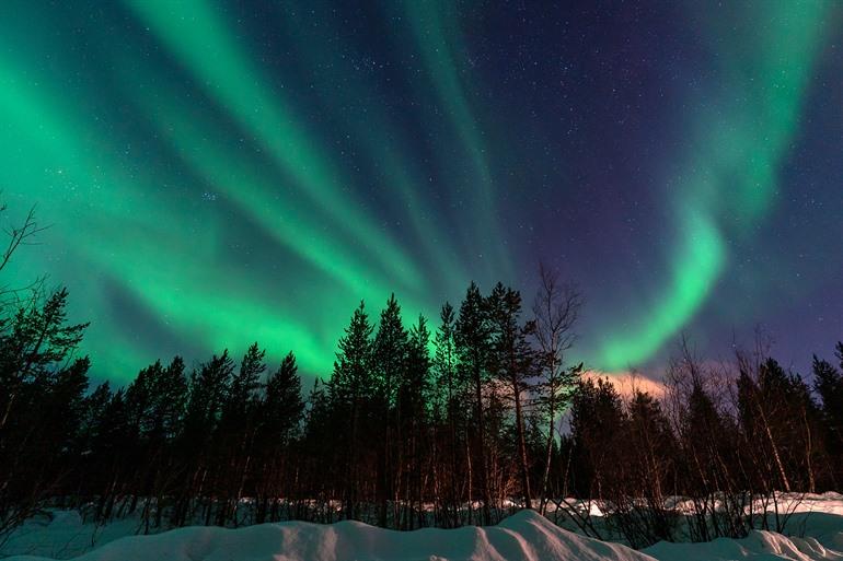 Murmansk Nordlicht