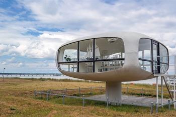 Mütherturm am Strand von Binz, Rügen