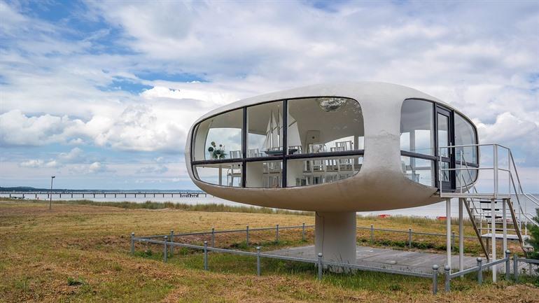 Mütherturm am Strand von Binz, Rügen