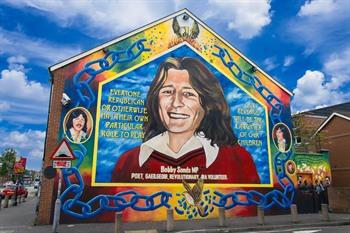 Wandmalereien in Belfast