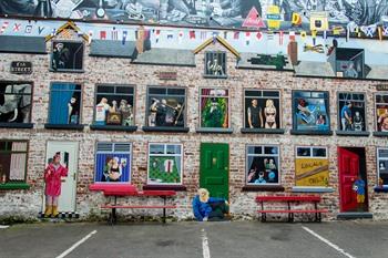 Wandmalereien in Belfast