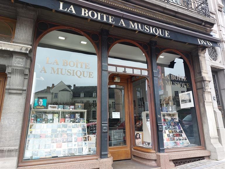 Musikladen La Boîte à Musique in Brüssel