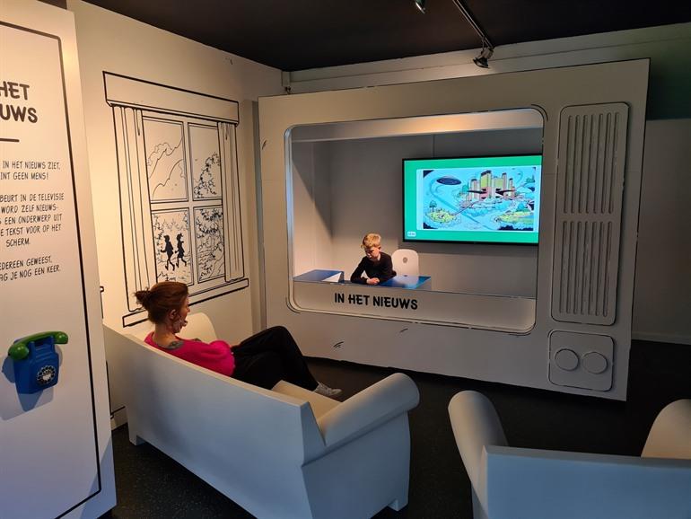 Nachrichten im Suske en Wiske Museum lesen