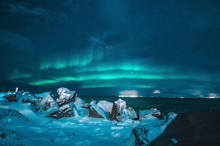 Nordlichter in Island