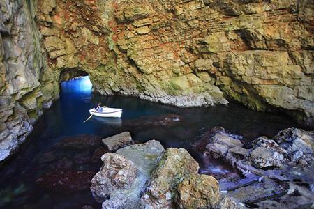 Odysseus-Höhle auf Mljet