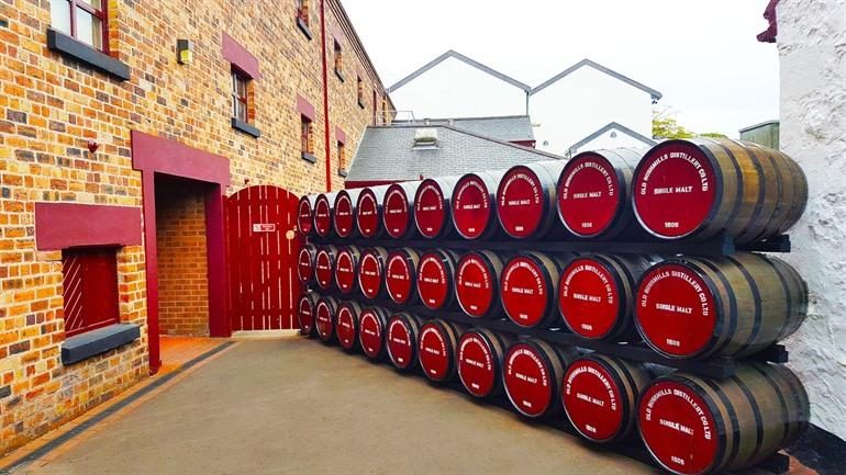 Alte Bushmills-Destillerie, Irland