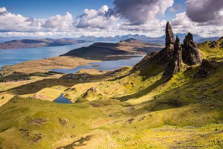 Alter Mann des Storr auf der Isle of Skye