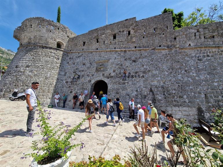 Stadmauer von Stari Bar