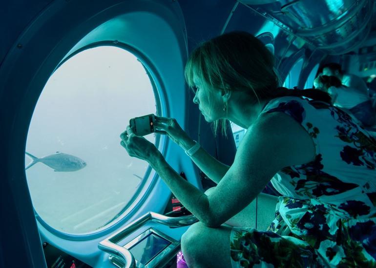 Entdecken Sie die Unterwasserwelt bei Puerto de Mogan vom U-Boot aus