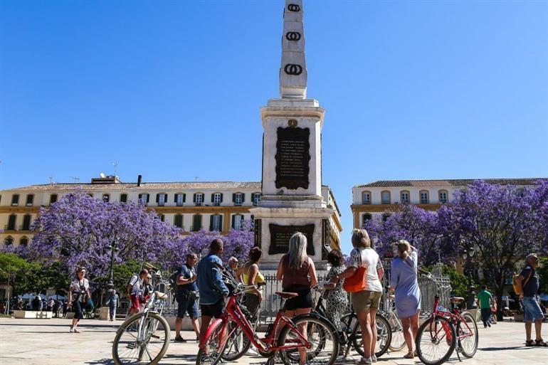 Entdecken Sie Málaga mit dem Fahrrad