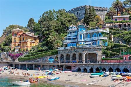 Entspannt am Stadtstrand Spiaggia di Levanto