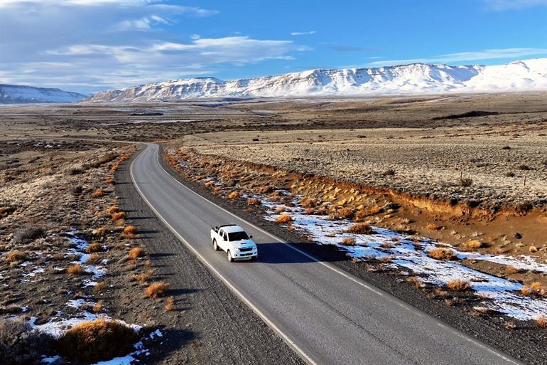 Auf dem Weg nach El Calafate