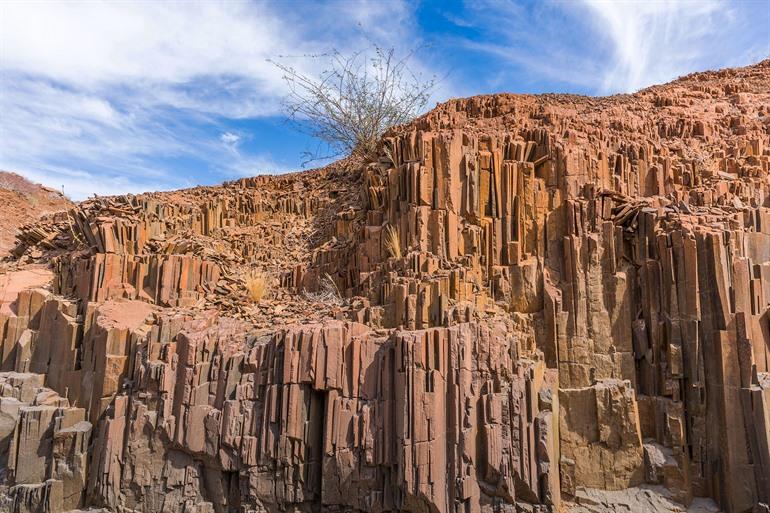 Organpfeifen in Damaraland