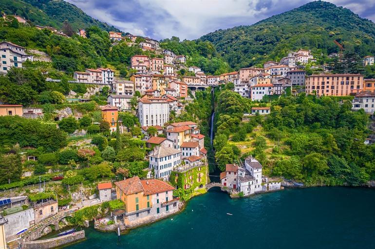 Orrido di Nesso in Nesso am Comer See