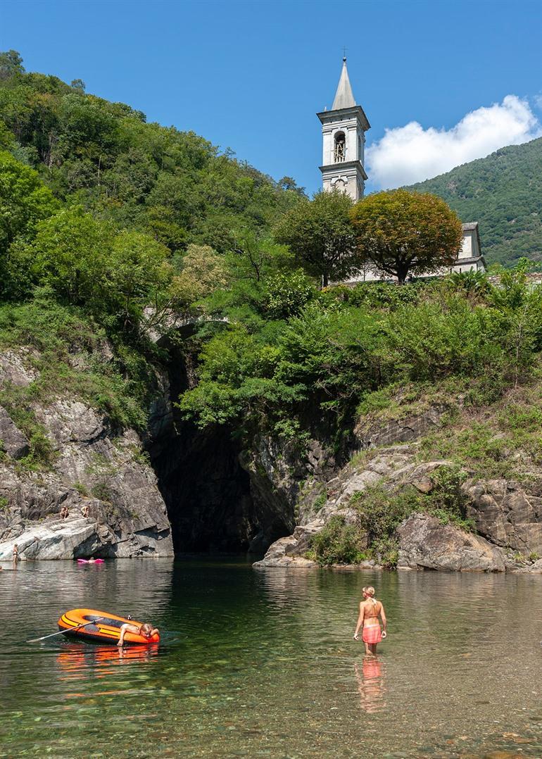 Orrido di Sant’Anna, in der Nähe von Cannobio