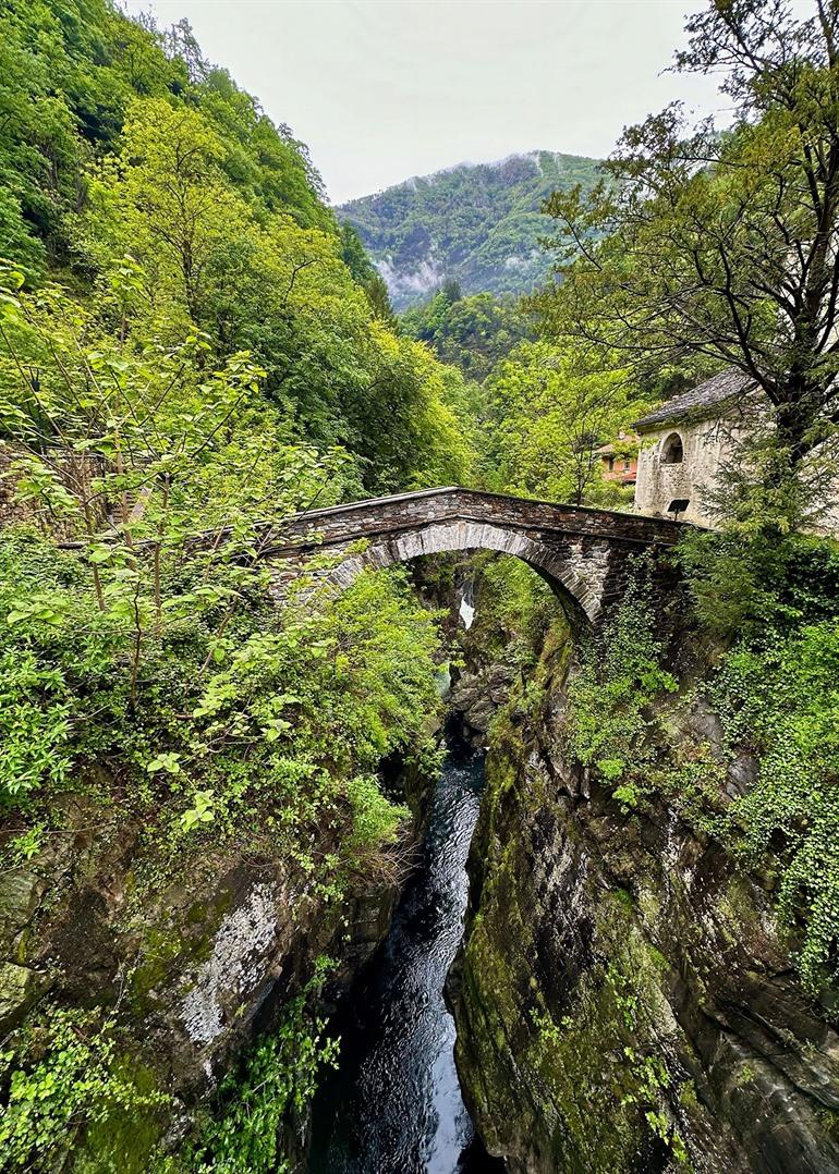 Orrido di Sant’Anna, in der Nähe von Cannobio