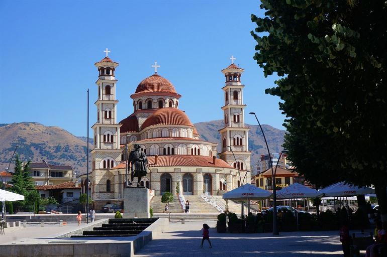 Orthodoxe Kathedrale von Korçë, Albanien