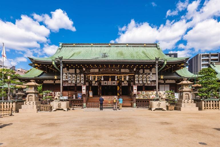 Osaka Tenmangu Schrein