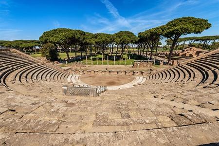 Ostia Antica, den alten Hafen Roms besichtigen