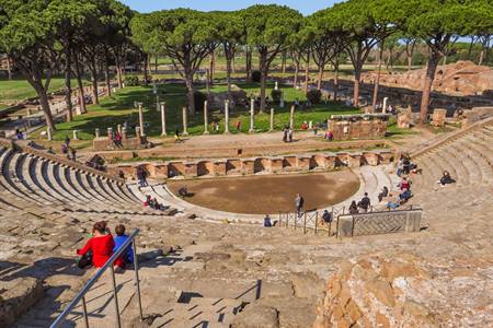Ostia Antica in der Nähe von Rom